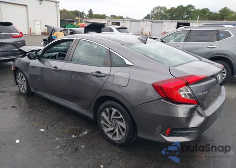 2018 Honda Civic Ex z USA, uszkodzony, nr VIN 2HGFC2F70JH566899
